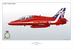 300-Hawk-T1a-Royaume-Uni-Red-Arrow